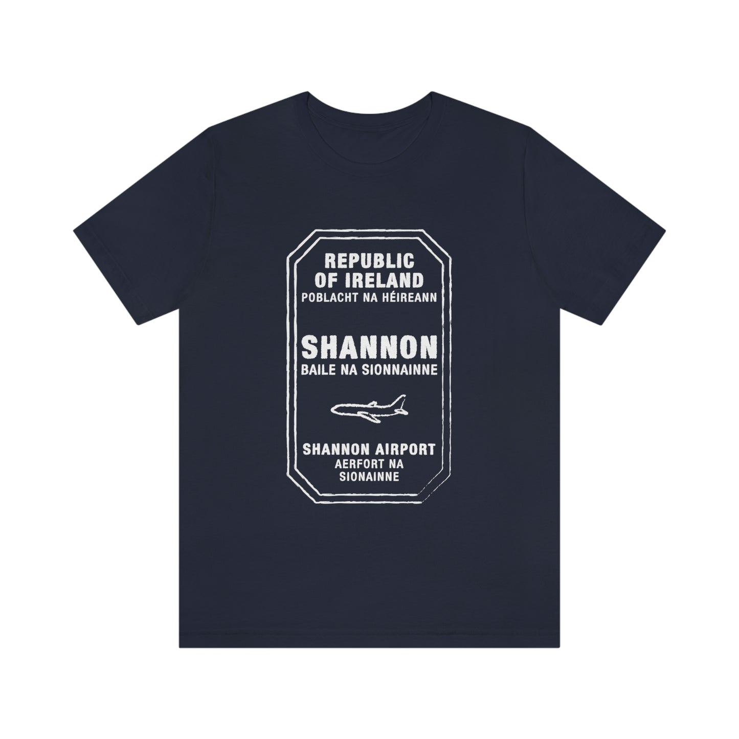 Shannon Ireland Passport Stamp Vacation Travel Unisex T-shirt