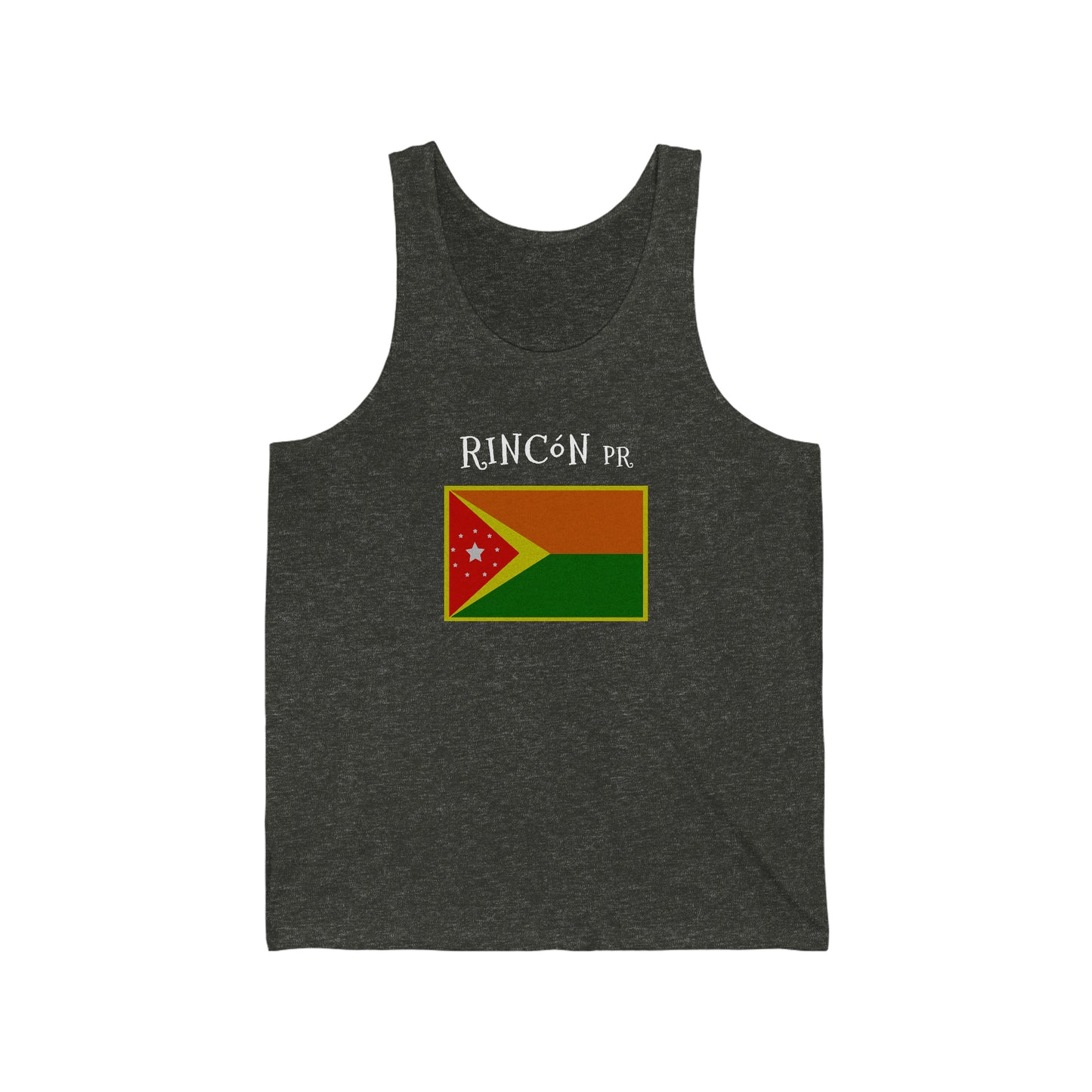 Rincon Puerto Rico Flag Tank Top for Surfers