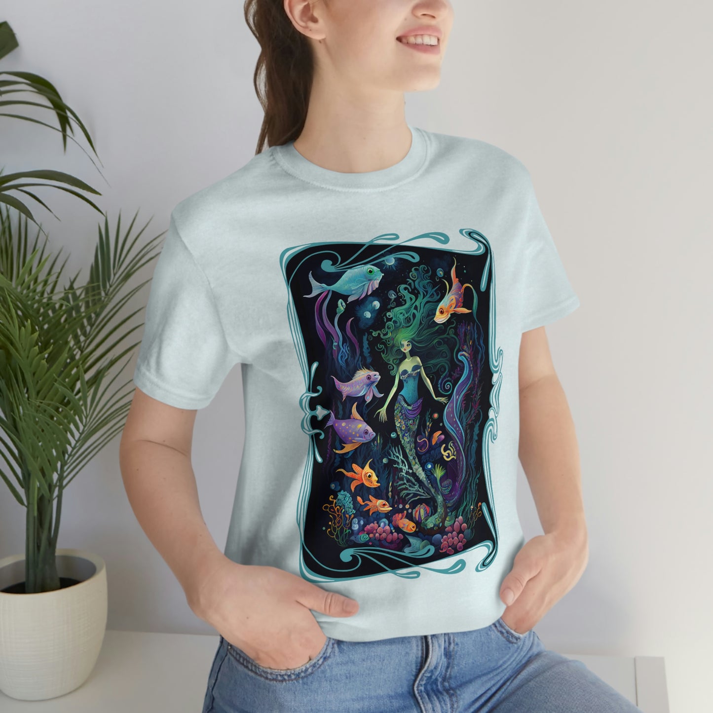 Mermaid Garden Mermaidcore Fairycore Women's Unisex T-shirt