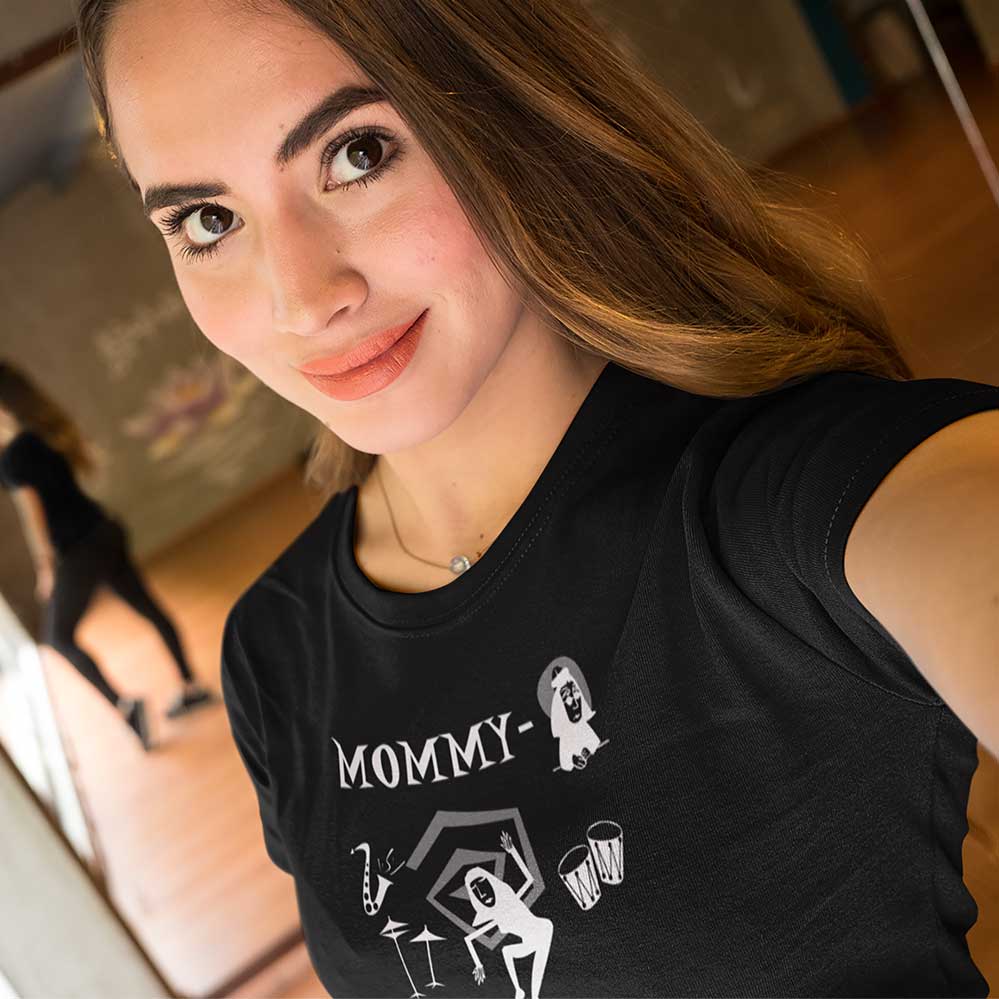 Mother's Day T-shirt - Cool Mommy-O Beatnik Women's Softstyle Tee