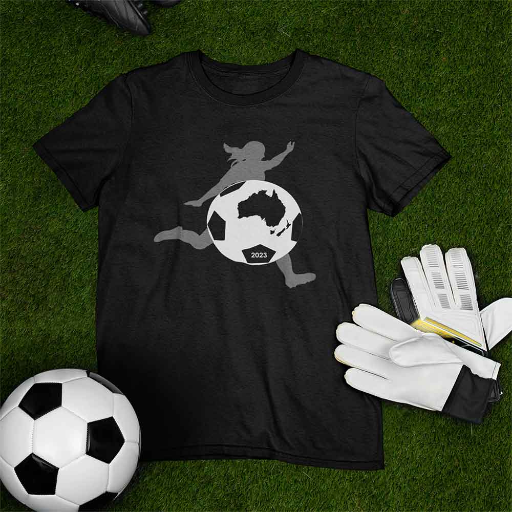 Womens Soccer 2023 Australia - Unisex Softstyle T-Shirt